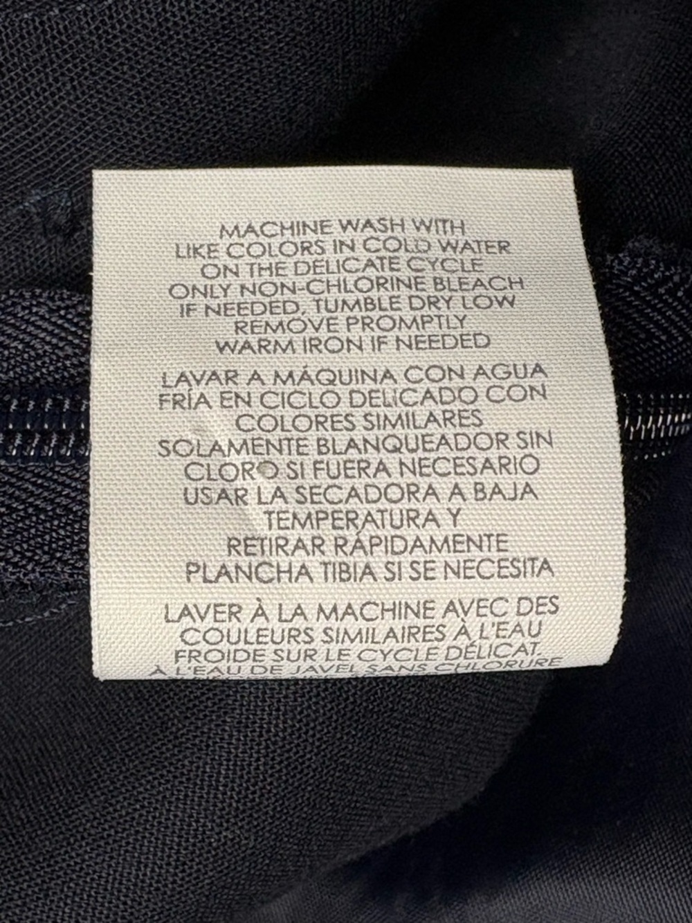 CAbi Mariner Trouser Navy Blue Sailor Button Flare Pants • Size 8 • 5077R • $129 - Picture 10 of 10